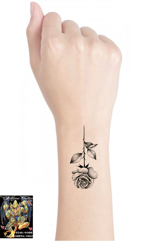 Rosa_preto_e_ sombra_Desenho_Tatuagem